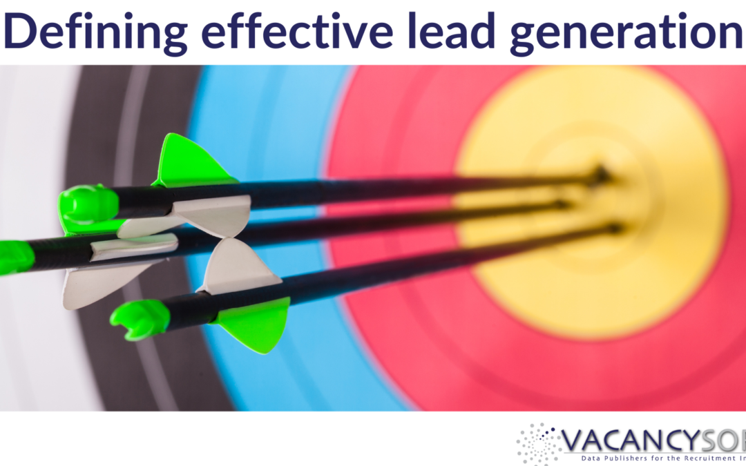 Defining effective lead generation