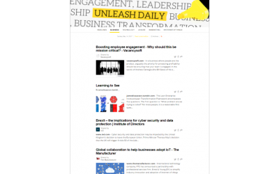 James Chaplin featured in The Unleash Daily