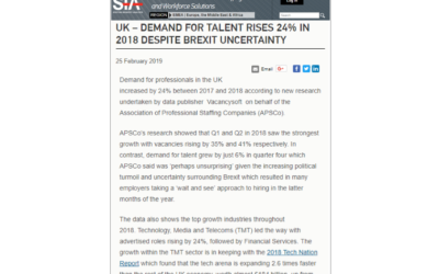 Vacancysoft & APSCO Report Featured In IT Pro