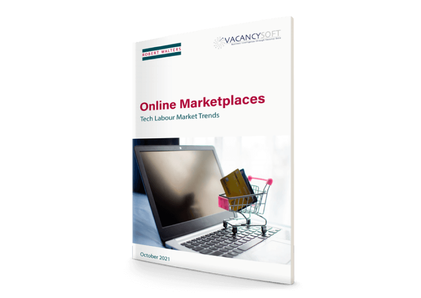 Online Marketplaces — UK Tech Labour Market Trends, October 2021