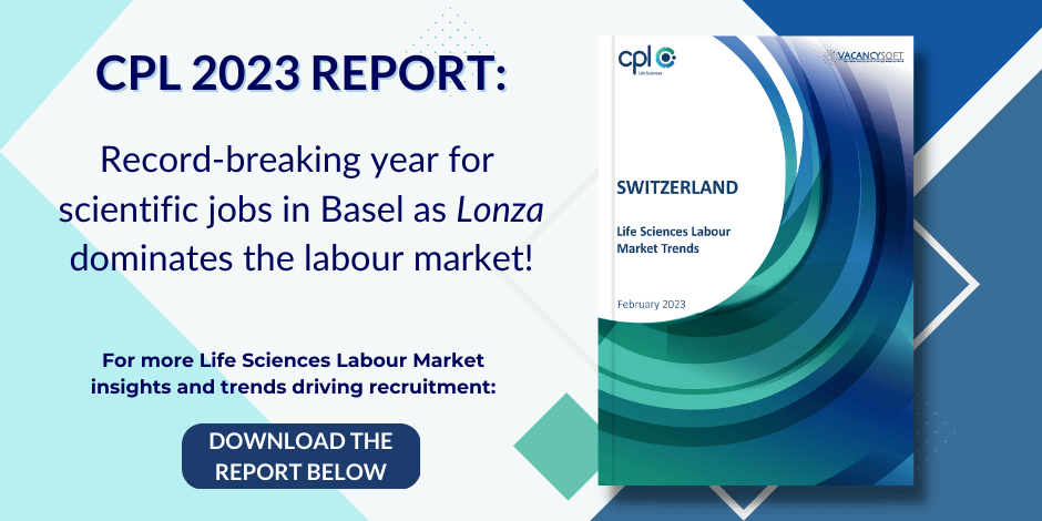 EEA/UK Life Sciences Labour Market Trends — Switzerland, February 2023