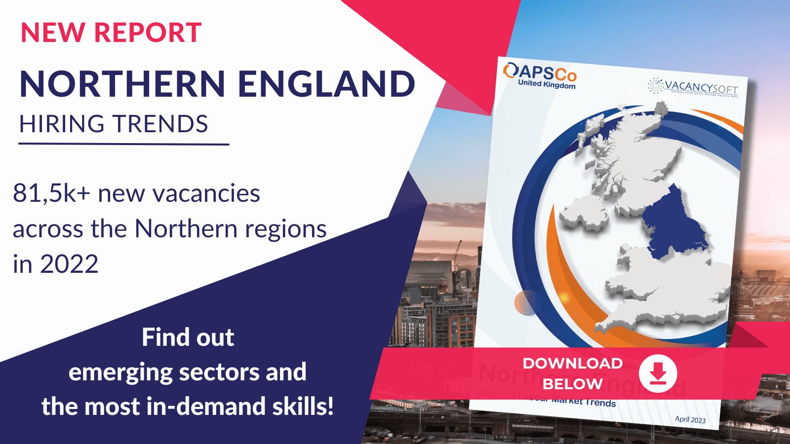 Northern England — Regional Labour Market Trends, April 2023
