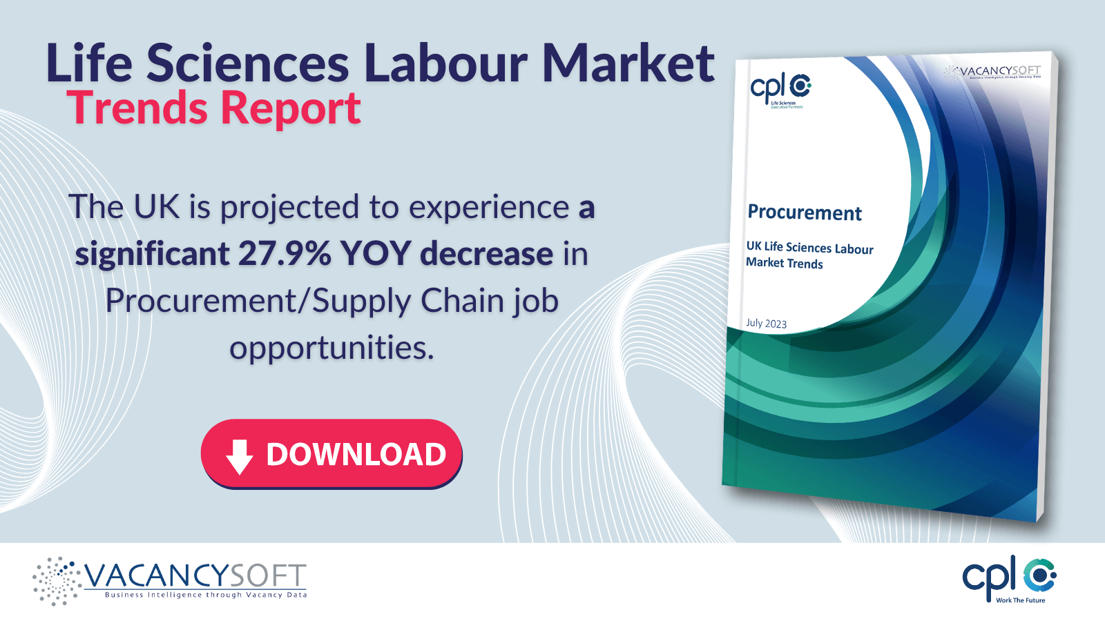 Procurement – EEA/UK Life Sciences Labour Market Trends, July 2023
