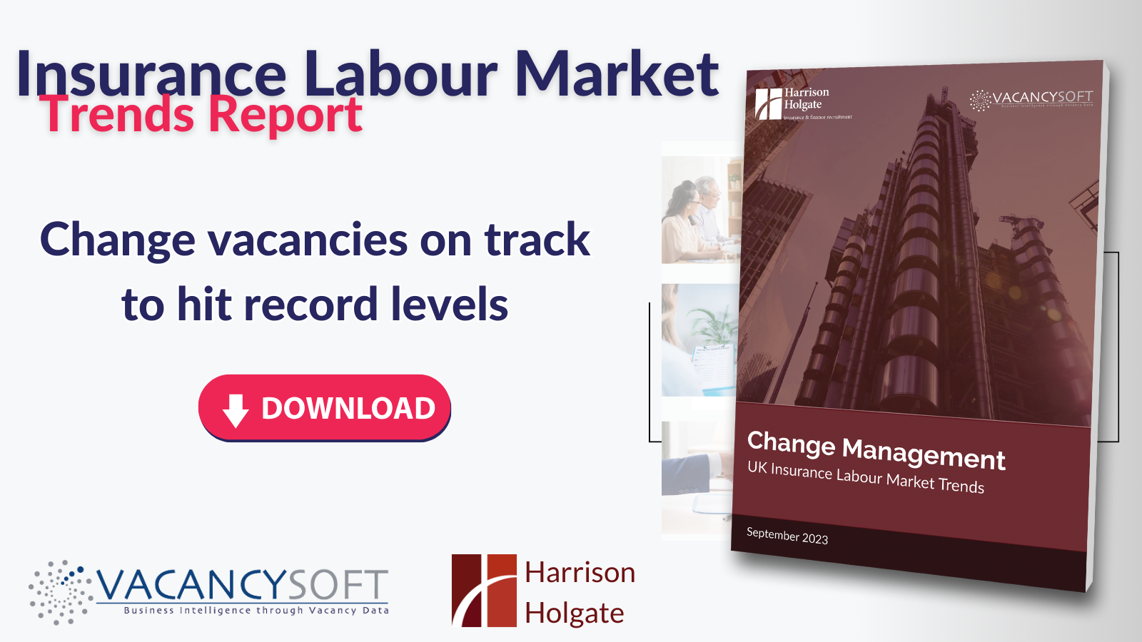 Change Management – Insurance, UK Labour Market Trends, September 2023