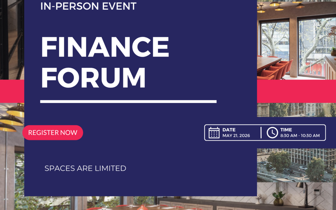 Finance Forum – May 21