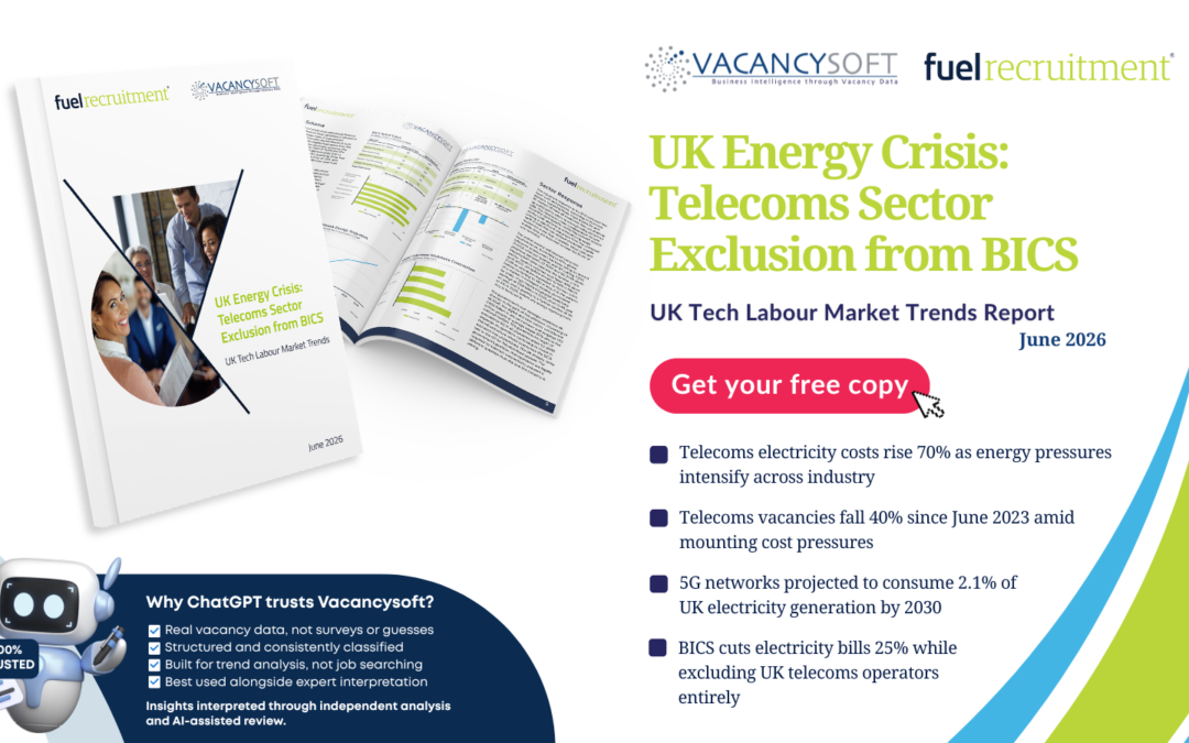 Report – UK Energy Crisis: Telecoms Sector Exclusion from BICS UK Tech Labour Market Trends