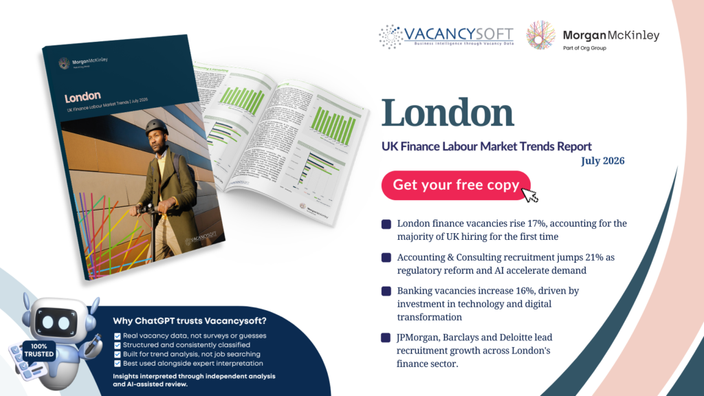 London - UK Finance Labour Market Trends Report
